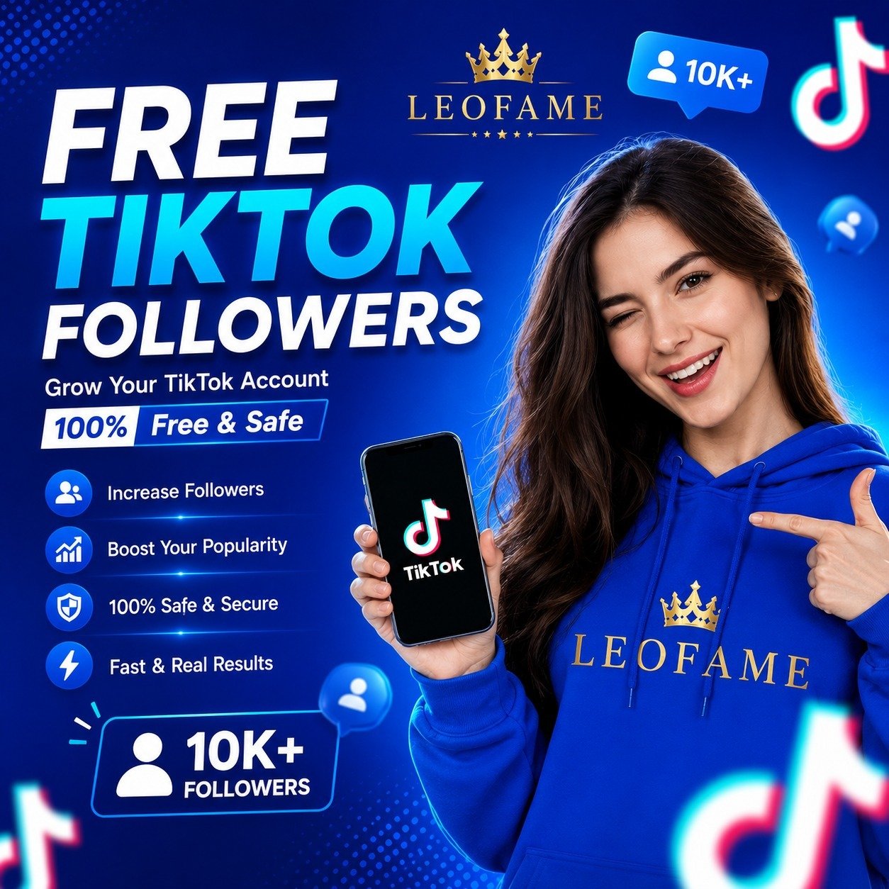 Get Free TikTok Followers Online with LeoFame: Step-by-Step Guide